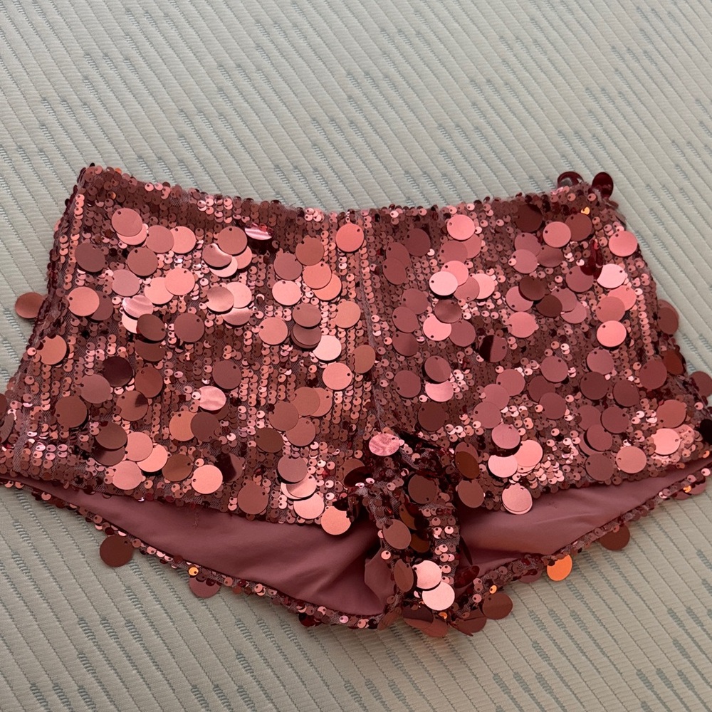 Edikted Sequin Short WORN ONCE